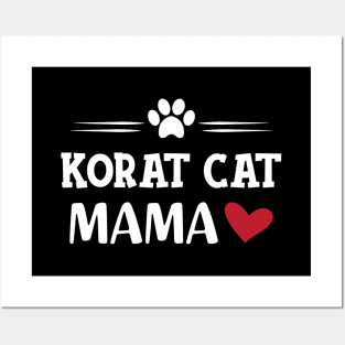 Korat Cat Mama Posters and Art